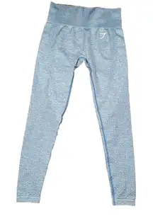 Gymshark Blue Fitness Workout Athletic‎ Leggings Size Small