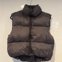 Amazon Black Quilted Vest