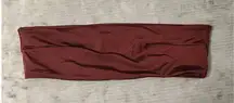 PrettyLittleThing size 10 Maroon Tube Strapless Crop Top