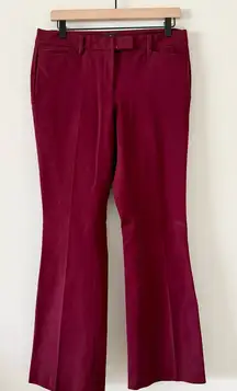 White House Black Market Skinny Boot Pant in Burgundy Size 10P