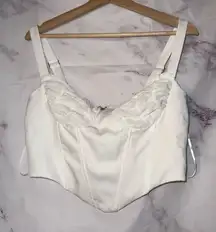White Fox Boutique White Bustier 