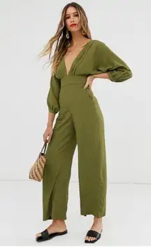NWT & OTHER STORIES Low Neck Jumpsuit Sz 0