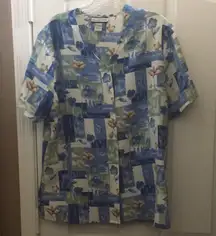 FINAL MARKDOWN Ladies notations blouse medium