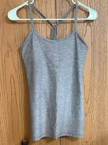 Lululemon Power Y Tank Grey Sz6
