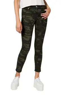 Camo Ellie High Rise Ankle Jeans