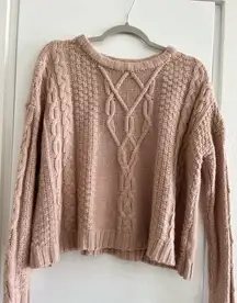 Mudd Pink Sweater