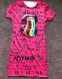 Brand New‎ Unbranded Casual Pink Bodycon Mini Dress/ Party Dress