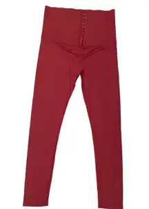 Body Shaping Waist Trainer Sports Leggings NWT Burgundy Large