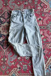 Denim Revice Light Wash Straight Jeans