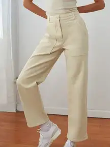 Aritzia Wilfred modern cargo pant in gd birch