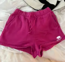Fuschia  Sweat Shorts