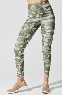 Carbon 38 Camo Leggings High Rise Activewear Pants‎ Size S