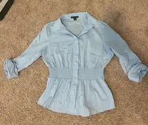 Saks Fifth Avenue Sky Blue Shirt