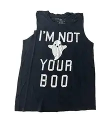 FIFTH SUN I’m Not Your Boo Ghost Tank top Size Medium