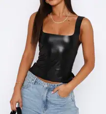 White Fox Boutique Top black