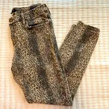 Dear John Leopard print Giselle size 29 pants. Perfect for Fall