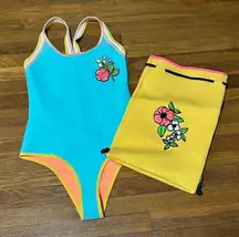 Triangl Swimwear Neoprene One Piece with Bag, Medium