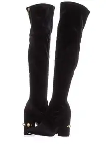 Ivanka Trump Tamir Knee High Black Boots