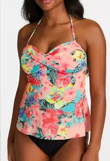 Catalina Floral Swim Top