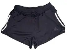 Adidas  black 3striped ladies running shorts!