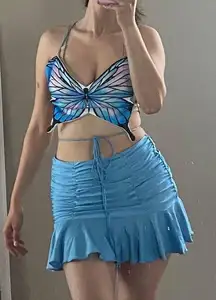 Butterfly Two Piece Mini Set