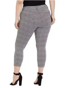 Lane Bryant Plaid Black And White Pants Size 16