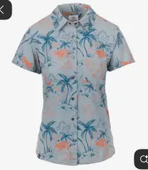 Flylow Phoenix Button Down Shirt Size Large Women’s