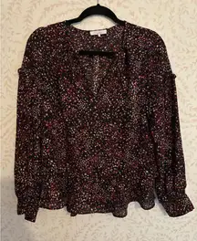 Parker Women's Long Sleeve Printed Blouse S