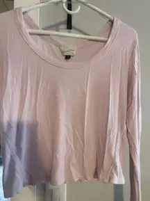 Universal Thread pink crop L/S Size XXL