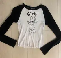 Long Sleeve Graphic Top