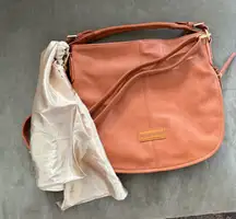 Faux leather purse