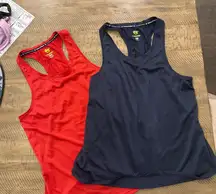 Nautica Competition Women's Athletic Racerback Tank Tops, Pack of 2 Colors