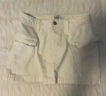 white princess polly cargo skirt