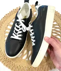 Fly London Womens Size 41 Black Leather Casual Sneakers