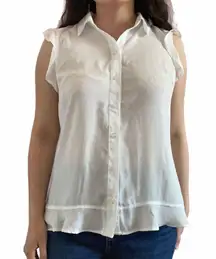 NWT White Work Blouse