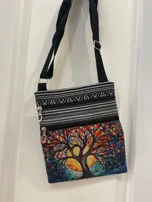 Tree of life crossbody bag