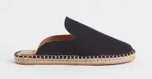 H&M Black Closed Toe Mule Slides