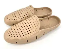 NWOT Floafer Sunset Ladies Rubber Slides Warm Sand/Coconut Sunset 1.0 Size‎ 9