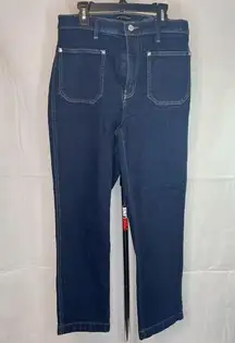 Women's Banana Republic‎ High Rise Straight jean with passenger pockets. Sz 8/29