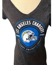 NFL  Los Angeles Chargers graphic short sleeve gray tee