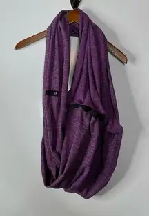 Lululemon Vinyasa Scarf in Purple Stripe