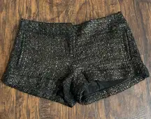 Express‎ Black and Gold Shorts size 4