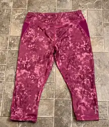 2/$35 Purple Reebok leggings‎ sz large