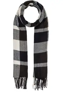 Plush Ultra Soft Fleece Plaid Scarf