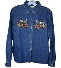 Vintage Cabin Creek Embroidered Shirt