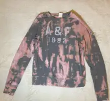 Abercrombie Acid Wash Crewneck XS VGUC Custom