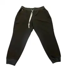 Figs High Waisted Zamora Jogger Scrub Pants Womens Size XXL Black Workwear