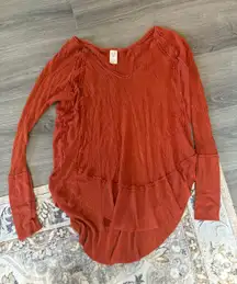 Orange Tunic Size Small