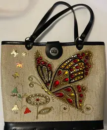 Vintage 1960’s wood purse