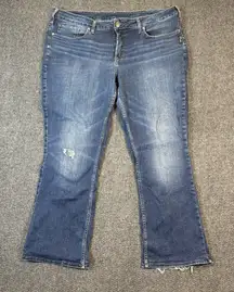 Silver Jeans Suki Slim Boot Womens Med Wash Denim Sz 18/31